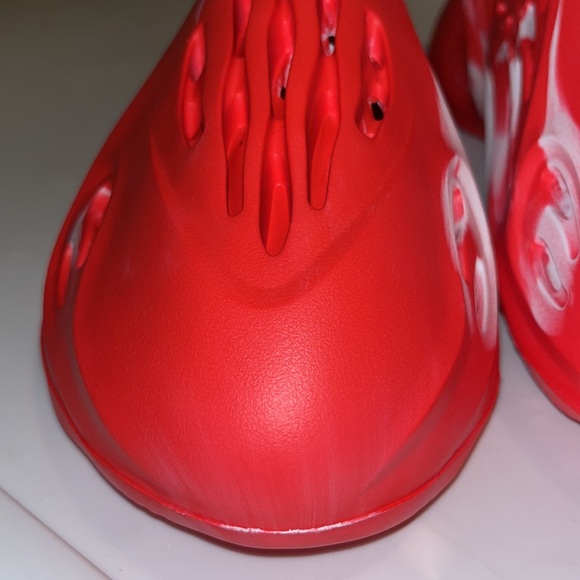 EVA Foam Runner MX Vermilion Red Bone White New Unbranded size 12 - Picture 9 of 16